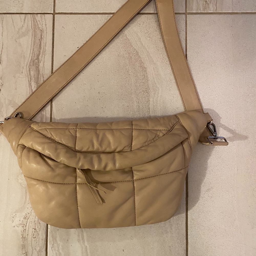 Italy 100%leather cross bag